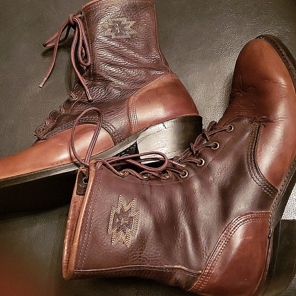 Vintage Men's Laredo Leather Roper Boots - Picture 6 of 6